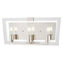 Load image into Gallery viewer, Crystal Chrome Bath Vanity Light (3-Light).
