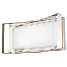 Load image into Gallery viewer, Crystal Clear LED Bath Vanity Light in Medium.
