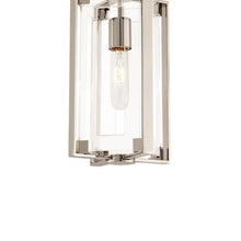 Load image into Gallery viewer, Crystal Clear Mini Pendant Light Detail.
