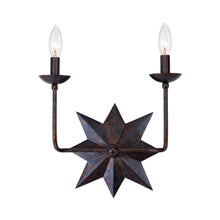 Load image into Gallery viewer, Astro Double Wall Light in English Bronze.
