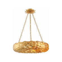 Load image into Gallery viewer, Broche Ring Chandelier in Detail.
