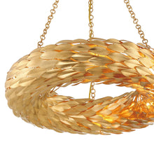 Load image into Gallery viewer, Broche Ring Chandelier in Detail.
