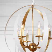 Load image into Gallery viewer, Luna Sphere Chandelier in Detail.
