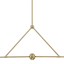 Load image into Gallery viewer, Xavier Linear Pendant Light in Detail.
