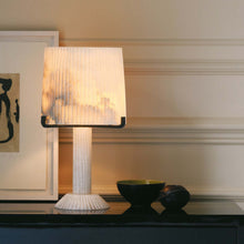 Load image into Gallery viewer, Acropolis Table Lamp in living room.
