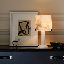 Load image into Gallery viewer, Acropolis Table Lamp in living room.
