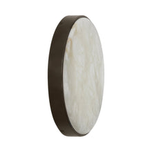Load image into Gallery viewer, Anvers LED Ceiling / Wall Flush Mount Ceiling Light in Bronze (Medium/Mounted within the fixture itself).

