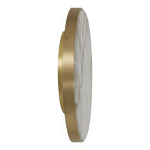 Load image into Gallery viewer, Anvers LED Ceiling / Wall Flush Mount Ceiling Light in Satin Brass (Large/Mounted in a remote location).
