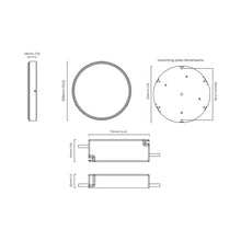 Load image into Gallery viewer, Anvers LED Ceiling / Wall Flush Mount Ceiling Light in living room.
