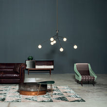 Load image into Gallery viewer, Array Opal Pendant Light in living room.
