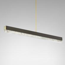 Load image into Gallery viewer, Artes LED Linear Pendant Light in Detail.
