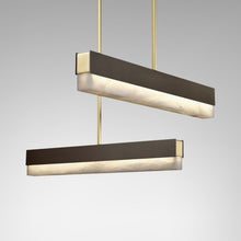 Load image into Gallery viewer, Artes LED Linear Pendant Light in Detail.
