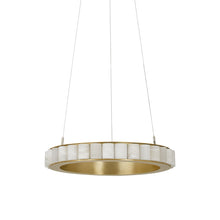 Load image into Gallery viewer, Avalon LED Chandelier in Satin Brass (Medium).
