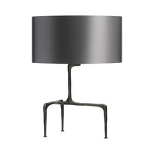 Load image into Gallery viewer, Braque Table Lamp in Bronze/Slate Grey.
