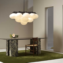 Load image into Gallery viewer, Cloudesley Chandelier in dining room.
