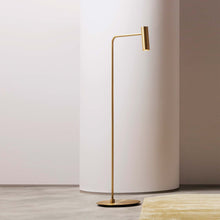 Load image into Gallery viewer, Heron LED Floor Lamp in Detail.
