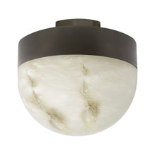 Load image into Gallery viewer, Lucid LED Flush Mount Ceiling Light in Bronze (Large).
