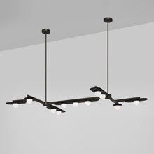 Load image into Gallery viewer, Modulo Grid Linear LED Pendant Light in Detail.
