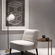 Load image into Gallery viewer, Oscar Floor Lamp in living room.
