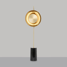 Load image into Gallery viewer, Pendulum LED Floor Lamp in Detail.
