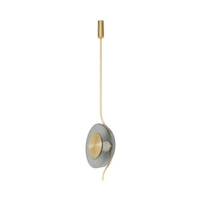 Load image into Gallery viewer, Pendulum LED Pendant Light in Detail.
