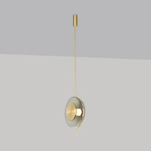 Load image into Gallery viewer, Pendulum LED Pendant Light in Detail.
