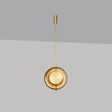 Load image into Gallery viewer, Pendulum LED Pendant Light in Detail.
