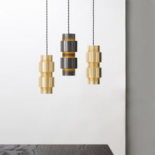 Load image into Gallery viewer, Ring LED Pendant Light in Detail.
