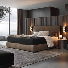 Load image into Gallery viewer, Ring Wall Light in bedroom.
