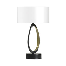 Load image into Gallery viewer, Stella Table Lamp in White.
