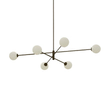 Load image into Gallery viewer, Trevi Pendant Light in Bronze (6-Light).
