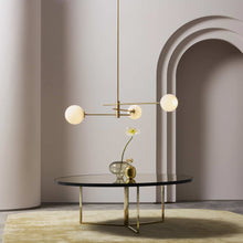 Load image into Gallery viewer, Trevi Pendant Light in living room.
