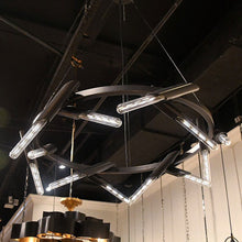 Load image into Gallery viewer, Luciole Chandelier in Dining room.
