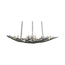 Load image into Gallery viewer, Rainforest Chandelier in Rustic Bronze (Small).
