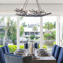 Load image into Gallery viewer, Rainforest Chandelier in Dining room.
