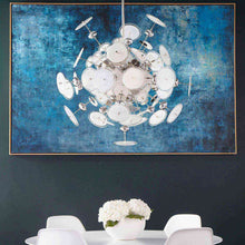 Load image into Gallery viewer, Avi Pendant Light in dining room.
