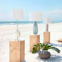 Load image into Gallery viewer, Blakemore Table Lamp in outside area.
