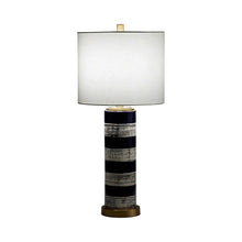 Load image into Gallery viewer, Bristle Brush Table Lamp in Detail.
