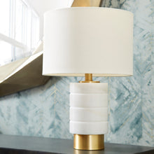 Load image into Gallery viewer, Casper Table Lamp in living room.
