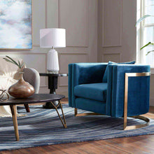 Load image into Gallery viewer, Delphine Table Lamp in living room.
