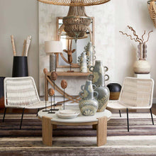 Load image into Gallery viewer, Fiore Table Lamp in living room.
