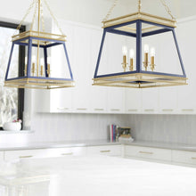 Load image into Gallery viewer, Gerard Pendant Light in living room.
