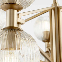 Load image into Gallery viewer, Helios Chandelier in Detail.
