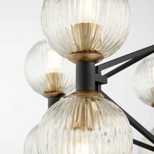 Load image into Gallery viewer, Helios Chandelier in Detail.
