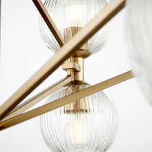 Load image into Gallery viewer, Helios Chandelier in Detail.
