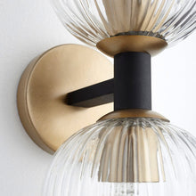 Load image into Gallery viewer, Helios Wall Light in Detail.
