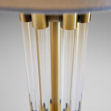 Load image into Gallery viewer, Kerberos Table Lamp in Detail.
