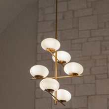 Load image into Gallery viewer, Pod Chandelier in Detail.
