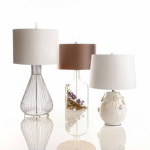 Load image into Gallery viewer, Whisked Fall Table Lamp in Detail.
