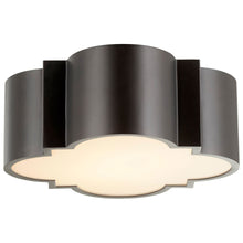 Load image into Gallery viewer, Wyatt Flush Mount Ceiling Light in Detail.
